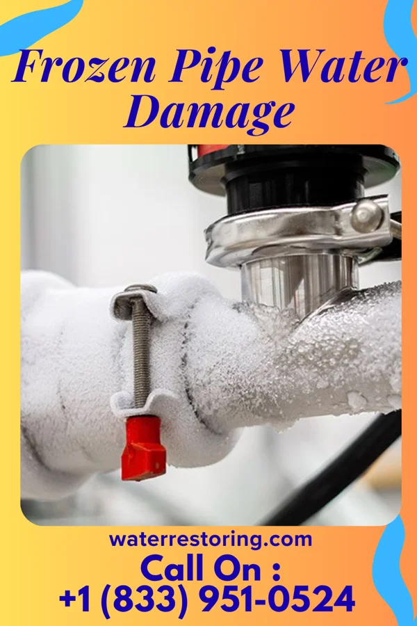 Frozen Pipe Water Damage in Godley, IL